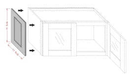 Wall Decorative Door