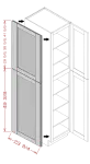 Decorative Door Doors For Wall Pantry