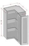 Easy Reach Wall Cabinet