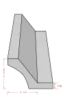 Moldings--Cove Crown Molding