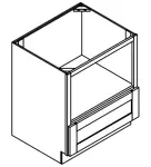 Base Microwave Cabinet