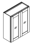 36" High Two Door Wall Cabinets