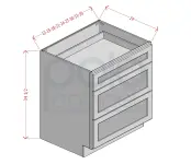 Three Drawers Bases