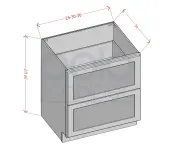 Two Drawers Bases