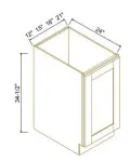 Full Height Door Bases-1Door