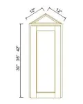 End Corner Wall Cabinets