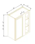 Blind Corner Wall Cabinets