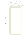End Corner Wall Cabinets
