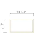 24" W Wall Decorative Panels