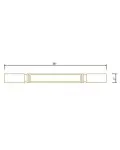 Square Decorative Leg