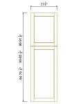 24" W Tall Decorative Panels