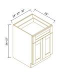 Single Drawer Double Doors Bases