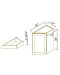 Base End Angle Cabinet