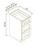 Three Drawer Bases