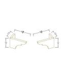 Vanity Decorative Legs