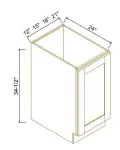 Full Height Door Bases-1Door