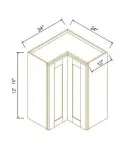 18" H Easy Reach Wall Cabinets