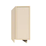 with Clear Coat Full Height Base End Angle Cabinets Left