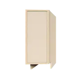 with Clear Coat Full Height Base End Angle Cabinets Right