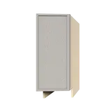 Full Height Base End Angle Cabinets Right