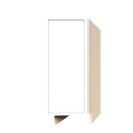 Full Height Base End Angle Cabinets Right