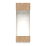 Double Oven Cabinets with Small Drawer Face