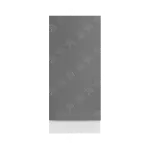 in Gray  Full Height Tall Vanity Sink Base Cabinets with Roll Out Tray