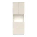 Microwave Oven Cabinets with Bottom Drawers