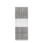 Microwave Oven Cabinets with Bottom Drawers