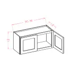 12" High Bridge Cabinets