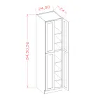 Four Door Utility Cabinets