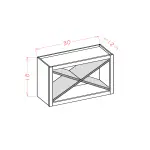 Wall X Rack Cabinet Kit