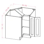 Base Easy Reach Cabinets