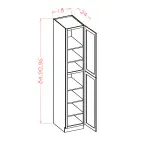 Two Door Utility Cabinets