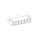Wall Wine Cubby Cabinet