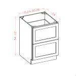 Two Drawer Bases