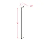 3"W Base & Wall Filler