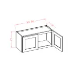 15" High Bridge Cabinets