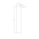 Angled Furniture Base Mouldings