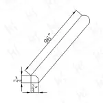 Quarter Round Molding
