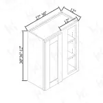 Blind Corner Wall Cabinets